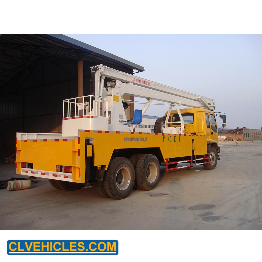 Isuzu 12m Hydraulic Aerial Platform Vehicle, Truck Mounted Boom Lift Vehicle 12m Max. Lifting Height