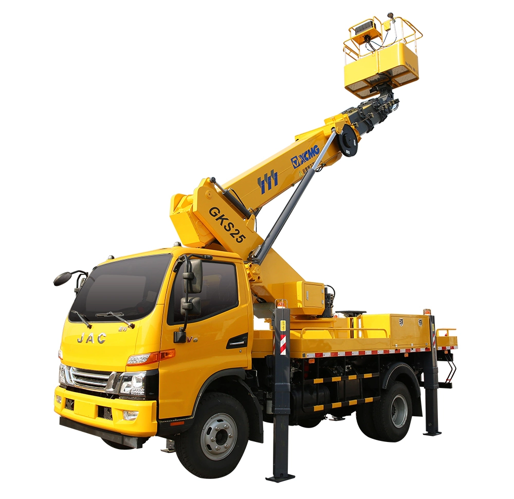 XCMG 25m Height Hydraulic Truck Mounted Aerial Work Platform Vehicle Gks25bh51