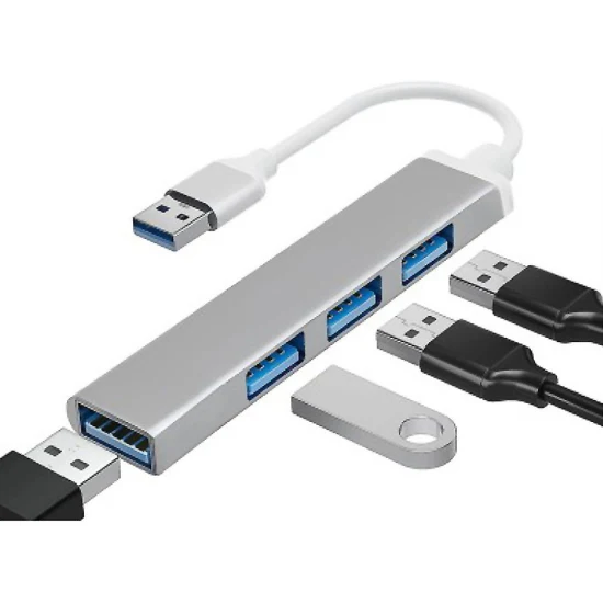 Anera High Speed ​​Alloy Multi Typ C 3.1 bis 4 Port USB3.0 USB2.0 Hub USBc 4Port Hub für MacBook PRO Notebook